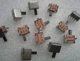 移动便携式DVD/EVD电源开关 EVD拨动开关 双排小开关 11mmx6mm