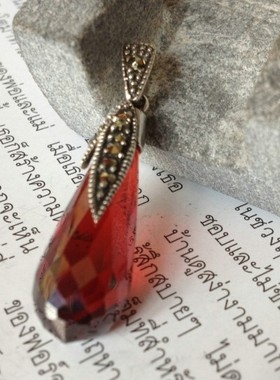 泰国锆石银饰吊坠