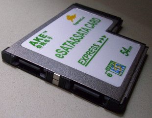 54mm ESATA T型 card卡转SATA JMB芯片不露头短卡 express NECXG