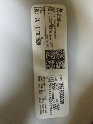 【专业代理】TPS78633DCQR PS78633 全新原装 假一赔十 1片起卖