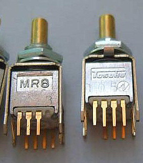 MR8A,MR8C波段开关，日本TOSOKU,HC115,HC121专用轴选和倍率开关