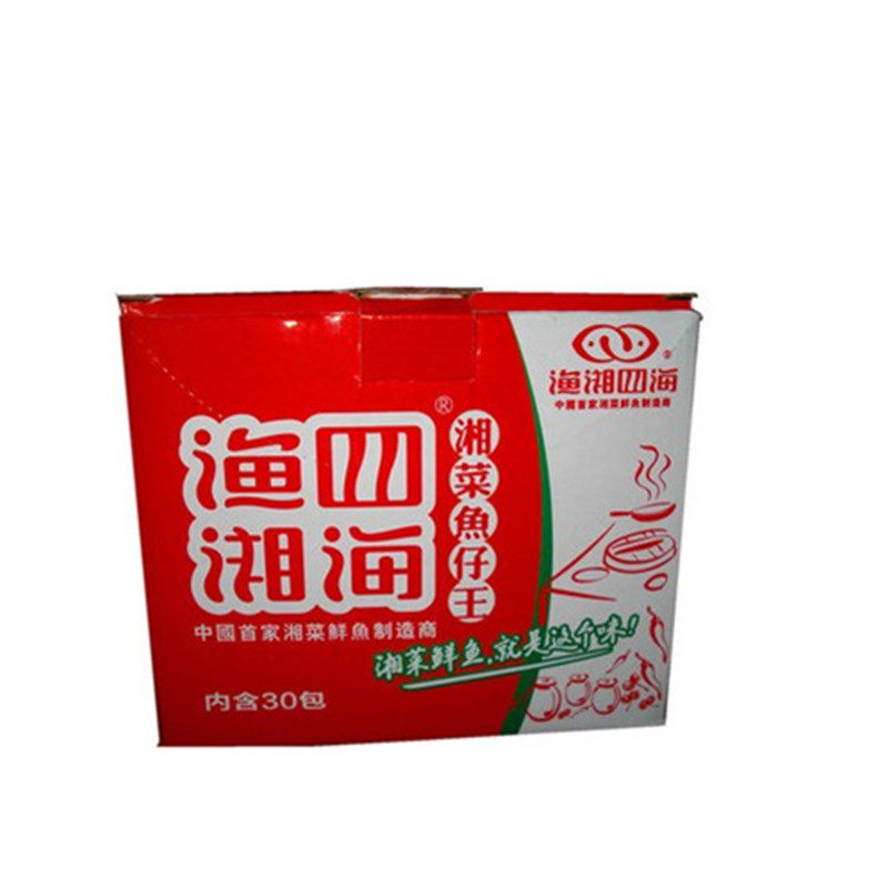 湖南特产美味小吃 盒装 香辣毛毛鱼 渔湘四海 湘菜鱼仔王包邮