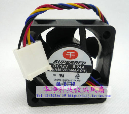 全新原装 SUPERRED 4020 12V 0.24A CHA4012EB-MAH-O(E) 风扇