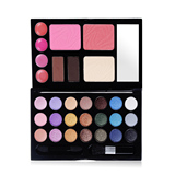 DANNI丹妮深蓝幻彩化妆盒 腮红+粉饼+双色眉粉+4色唇彩+21色眼影