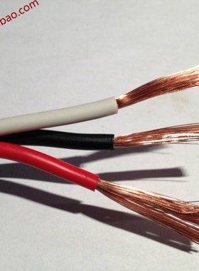 进口电线电缆/日本仓茂3芯2平方电线（黑色）全塑特软 23