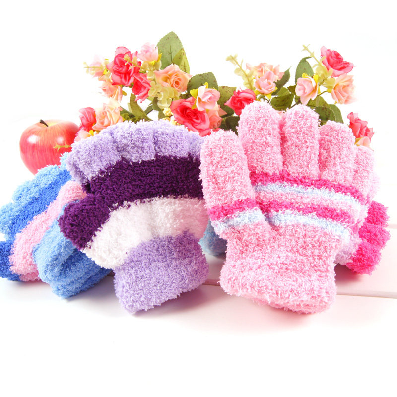Gants pour enfants en velours - Ref 2147326 Image 1