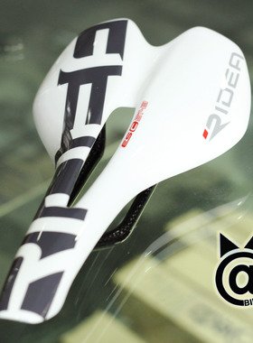 @BIKE FIXED GEAR RIDEA 全碳竞速轻量碳纤 坐垫 坐包 白色