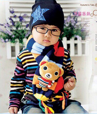 Echarpe enfant en de laine - Ref 2142157 Image 1