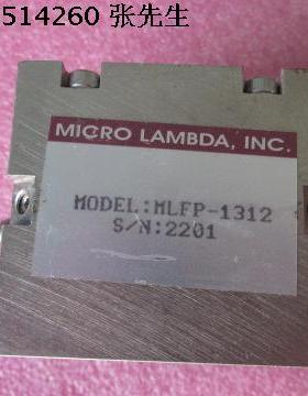 Micro Lambda 进口 MLFP-1312 2.92mm 射频微波毫米波 YIG滤波器