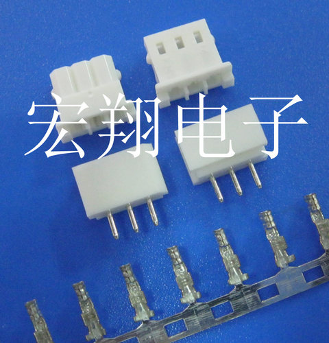 5264-4P胶壳插头,直针插座，端子,连接器,接插件系列，1套
