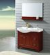 洗脸盆柜 洗手盆柜组合TX345 欧式 橡木实木卫浴柜 美式 橡木浴室柜