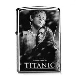 美国原装zippo正品打火机2012新款黑冰泰坦尼克号 纪念惊世爱情