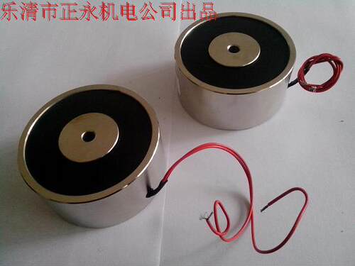 特价 电磁吸盘 P80/38吸盘电磁铁 DC12/24V/36V 吸附力100公斤