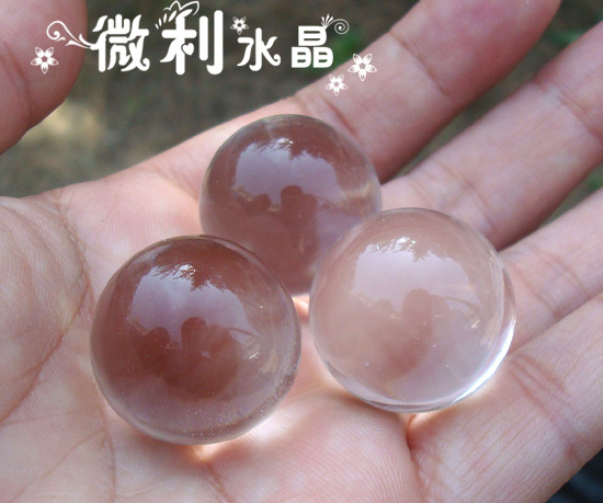 微利水晶*直径约26MM天然白水晶球几乎纯净体 AAA级 饰品/流行首饰/时尚饰品新 奇石 原图主图