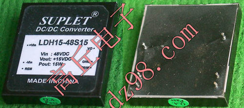 SUPLET LDH15-48S15 dc-dc 电源模块 隔离输出 直流模块