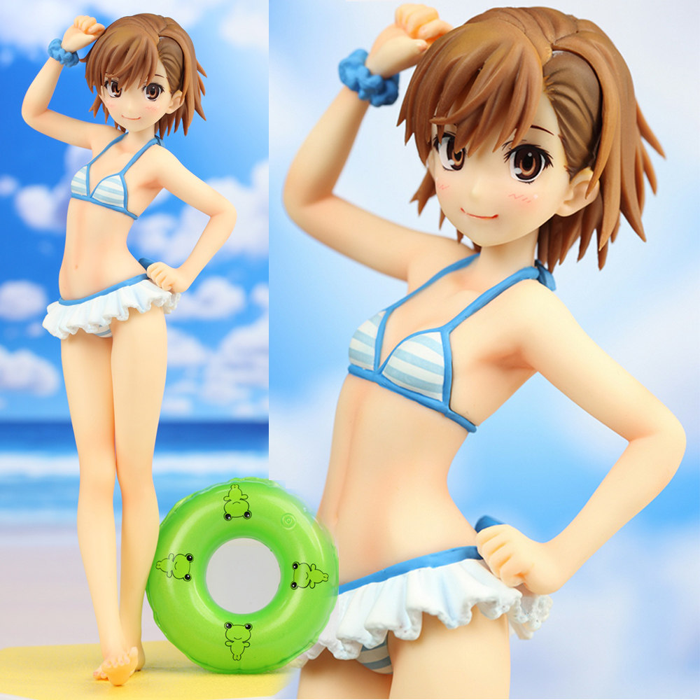 wave 电击20周年限定 某科学的超电磁炮 御坂美琴 炮姐 泳装 手办
