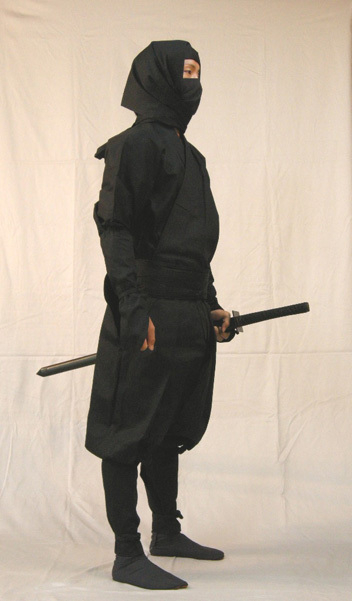 专业制衣 伊贺忍者服 本格派忍者衣装 加10元送背剑带或锦囊