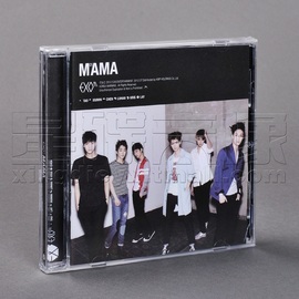 正版exo-mmama中文版cd+写真，歌词册+1团体卡+1个人卡