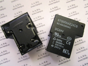 焊机 24V 四角 T90 继电器 大功率 NT90RNAE24CB 配件 40A