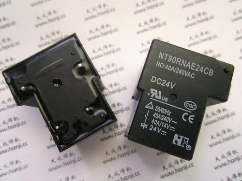 焊机 配件 NT90RNAE24CB 大功率 DC 24V 40A  继电器 四角 T90