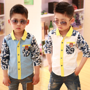 Chemise garcon à manche longue en coton - Ref 2079336 Image 6