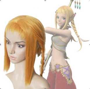 最终幻想7 亡魂之翼 cosplay假发