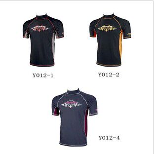 热卖 英发专柜正品Y012 男女短袖冲浪衣漂流防晒服防紫外线游泳衣