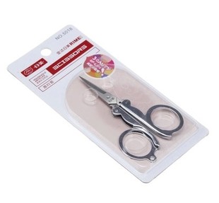 日美 可折叠剪子 小剪刀 旅行剪 精致 方便携带剪窗花学生剪