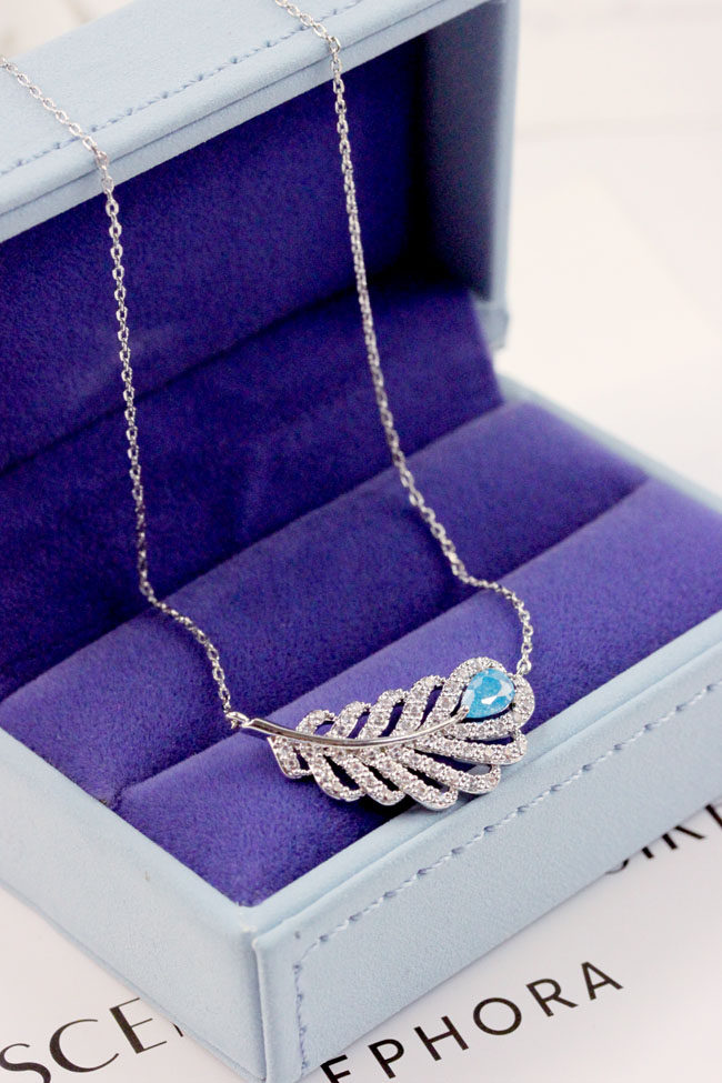 union the republic of korea goods in stock Feather bright Zircon necklace Clavicle chain woman Accessories Jewelry Necklacein the Accessories/Fashion Jewelry, Necklace  category - from Buy2taobao.com to provide professional Taobao agent buy service