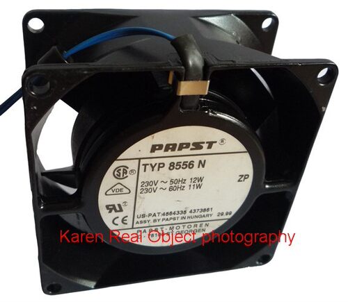 原装 Papst 8038 230V TYP8556N 8cm 全金属交流 散热风扇