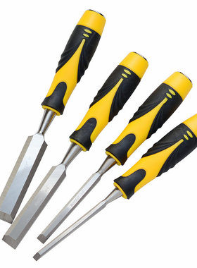 Wately威特力 穿心柄木工凿 双色TPR柄木工凿 木工开槽工具