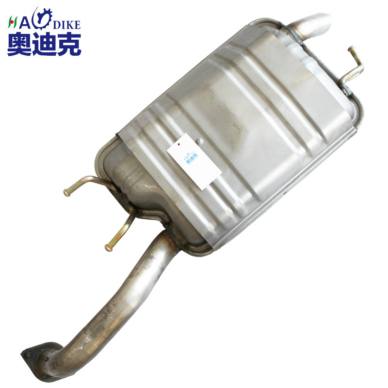 适用于伊兰特 赛拉图三厢 两厢欧风 后节后尾段排气管消声器