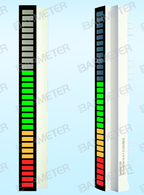 BL30-665S厂家直销 30段66mm长 多色 LED光柱显示器件