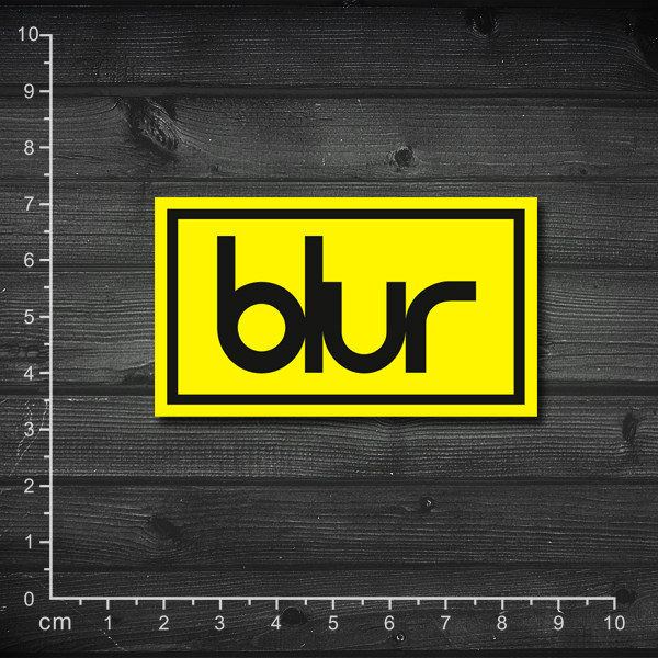 单张贴纸 blur 污点乐队 英伦摇滚 笔记本贴纸 旅行箱贴纸 防水