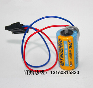 。22年 原装 进口 MR-BAT A6BAT  ER17330V/3.6V 三菱PLC专用锂电