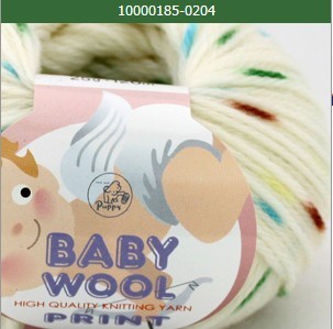 新品温暖可爱宝宝线日本进口花色毛线芭贝puppybaby wool 宝宝9色 服饰配件/皮带/帽子/围巾 毛线 原图主图