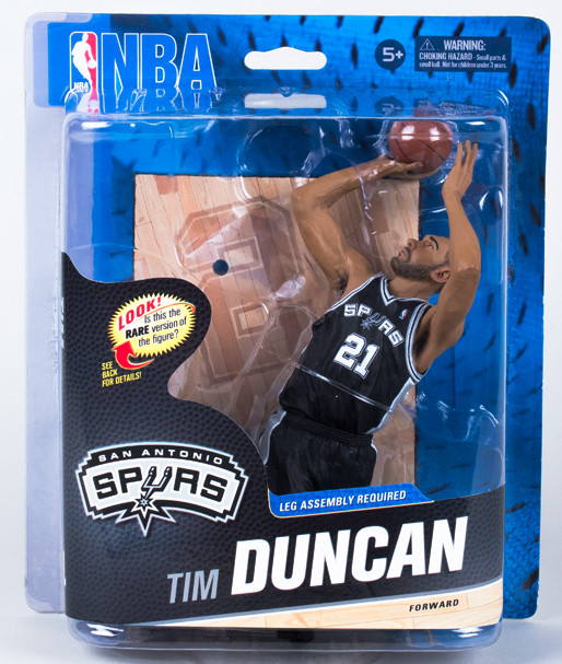 【孩仕宝】玩具模型 麦克法兰 NBA 邓肯 Duncan 24代 正版人偶