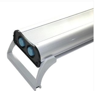 西龙 日胜T8铝合金双灯灯架 鱼缸灯 灯架 不含灯管