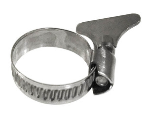 洗车水枪接头自来水龙头万能接抱箍拧紧发条开关 全不锈钢