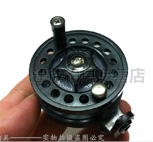 前打轮中通轮矶竿轮飞钓轮筏钓轮筏轮渔轮带泄力 冰钓轮包邮