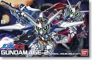 [玩物尚志]高达 SD Q版BB战士 Gundam AGE-2 基本/双枪 换装 变形