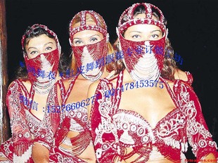 头饰 肚皮舞精品纯手工 面纱 饰品009 鸿舞衣