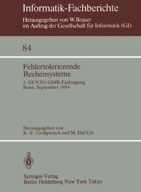 【预订】Fehlertolerierende Rechensysteme: 2....