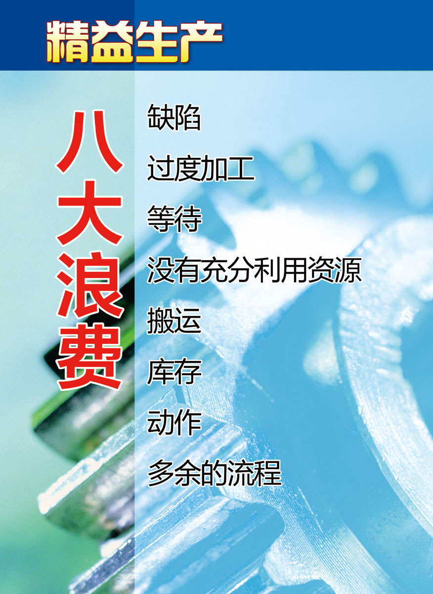 643海报印制海报展板素材129企业文化精益生产宣传(2)