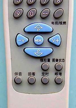 康佳2503D1、T4934、5435、F2139D（Y168原装芯片）电视机遥控器