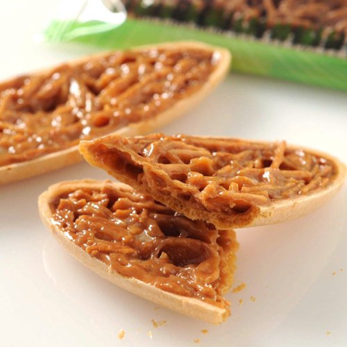 柳月焦糖杏仁片盒装饼干现货