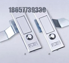 ms503电柜锁 MS503平面圆点按钮弹跳锁消防配电箱机柜门锁分左右