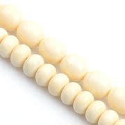 DIY beads accessories jewelry handmade materials like Ivory Pearl loose beads beads beads isolation spacer-white