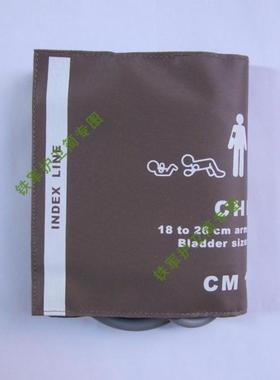 NIBP儿童重复性单管无创血压袖带监护仪绑带小儿袖带TPU 透明内囊