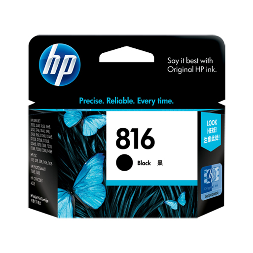 原裝 惠普816墨盒 黑色 hp817墨盒 hp4308 F2288 1218 d2468 3938